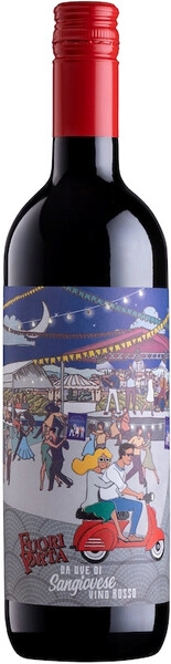Рубиконе Фуори Порта Санджовезе Россо полусухое красное 0,75 л. 12,5% Вино сортовое