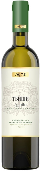 Твиши АСТ белое полусладкое 0,75 л. 11,5% Вино сортовое ординарное