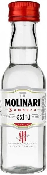 Молинари Самбука Экстра 0,03 л. 42% Ликер крепкий 