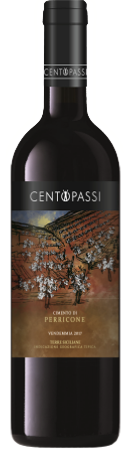 Чентопасси Чименто ди Перриконе Сицилиа ДОК красное сухое 0,75 л. 13% Вино с ЗНМП