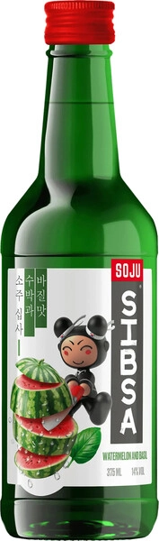 Сибса Соджу Арбуз-Базилик 0,375 л. 14% Аперитив