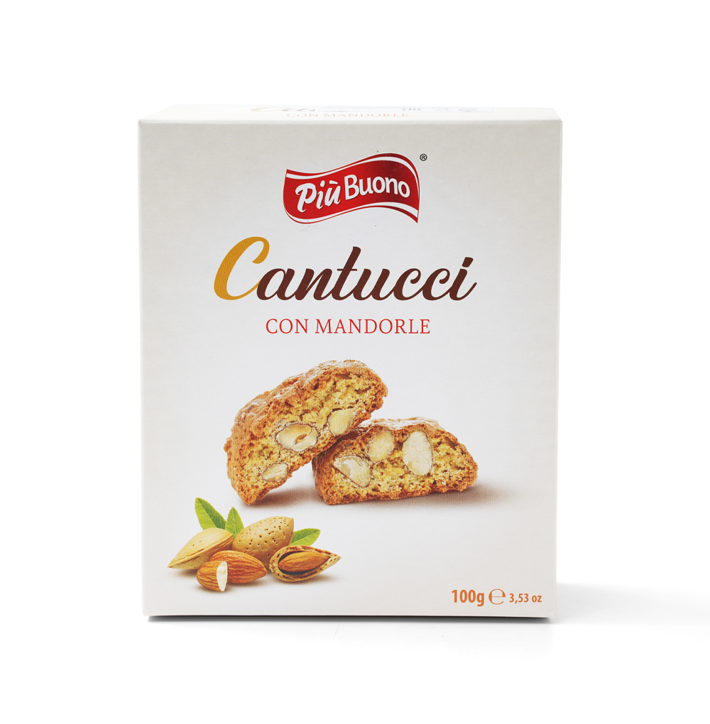 Кантуччи с миндалем Piu Buono 100 г