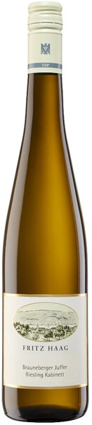 Мозель Фриц Хааг Браунбергер Юффер Рислинг Кабинет 2022 сладкое белое 0,75 л. 8% Вино выдержанное сортовое 