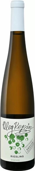 Олег Репин Рислинг 2023 белое сухое 0,75 л. 12,8% Вино столовое