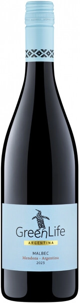 ГринЛайф Мальбек красное сухое 0,75 л. 13% Вино сортовое ординарное