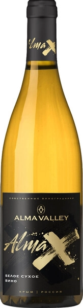 Альма Валей Альма Икс белое сухое 0,75 л. 13,5% Вино российское с ЗГУ