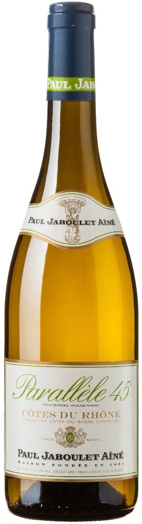Поль Жабуле Анне Параллель 45' Кот дю Рон сухое белое 0,75 л. 13% Вино ЗНМП