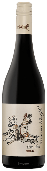 Пэйнтед Вулф зе Ден Шираз сухое красное 0,75 л. 13,5% Вино сортовое