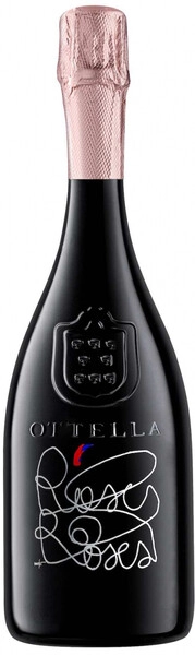 Оттелла Розес Розес розовое экстра брют 0,75 л. 12% Вино игристое выдержанное
