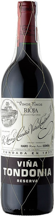 Винья Тондония Резерва ДОКа Риоха 2011 сухое красное 0,75 л. 12% Вино коллекционное