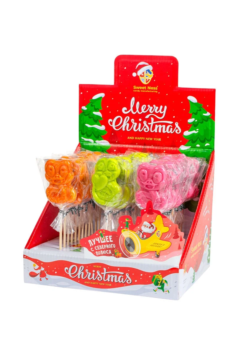 Карамель леденцовая Sweet Ness 24 г. Змейки-малыши НГ ш/б