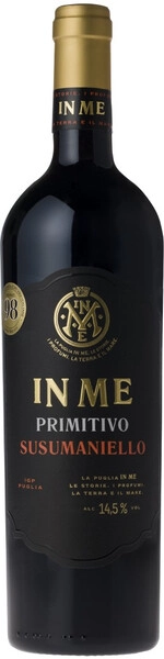 Ин Ми Примитиво Сузуманьелло IGP Пулия красное полусухое 0,75 л. 14,5% Вино выдержанное 