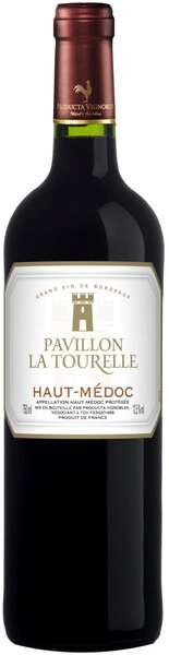 Павийон Ля Турель О Медок красное сухое 0,75л 13%  Вино защищенного наименования места происхождения категории АОС