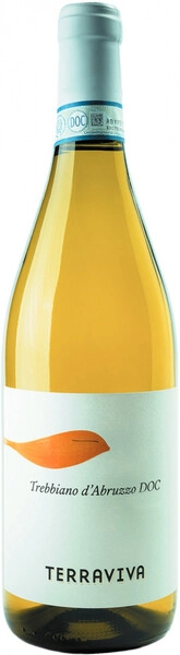 Терравива Треббьяно д'Абруццо ДОК год урожая 2021 сухое белое 0,75 л. 12,5% Вино сортовое ординарное 