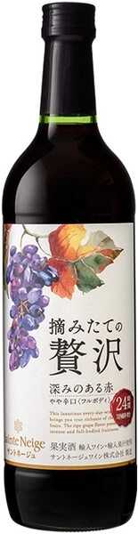 Санте Неже Цумитате но Зейтаку Фукаминоару красное полусухое 0,72 л. 12% Вино ординарное 