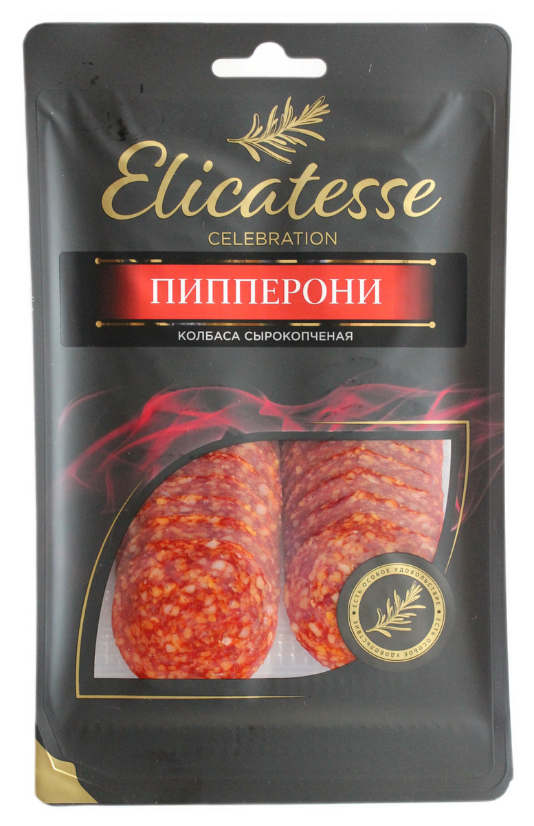 Пипперони с/к нарезка Эликатессе 100 г