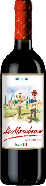 Ла Марабекка сухое красное 0,75 л. 10,5% Вино ординарное