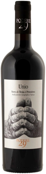 Унио Неро ди Троя э Примитиво красное сухое 0,75 л. 13,5% Вино