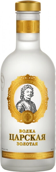 Царская Золотая 0,5 л. 40% Водка