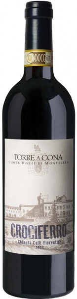 Торре а Кона Крочиферро Кьянти Колли Фиорентини ДОКГ выдержанное сухое красное 0,75 л. 14% Вино