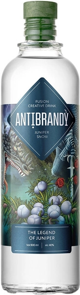 АНТИБРЕНДИ ЛЕГЕНДА О МОЖЖЕВЕЛЬНИКЕ (ANTIBRANDY THE LEGEND OF JUNIPER) 0,5 л. 40% Спиртной напиток 