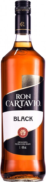 Картавио Блэк 1 л. 40% Ром выдержанный