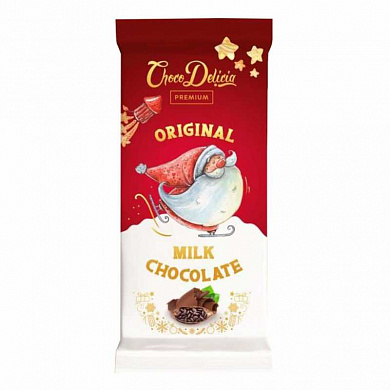 Шоколад молочный Merry Christmas and Happy New Year флоу-пак 85 г