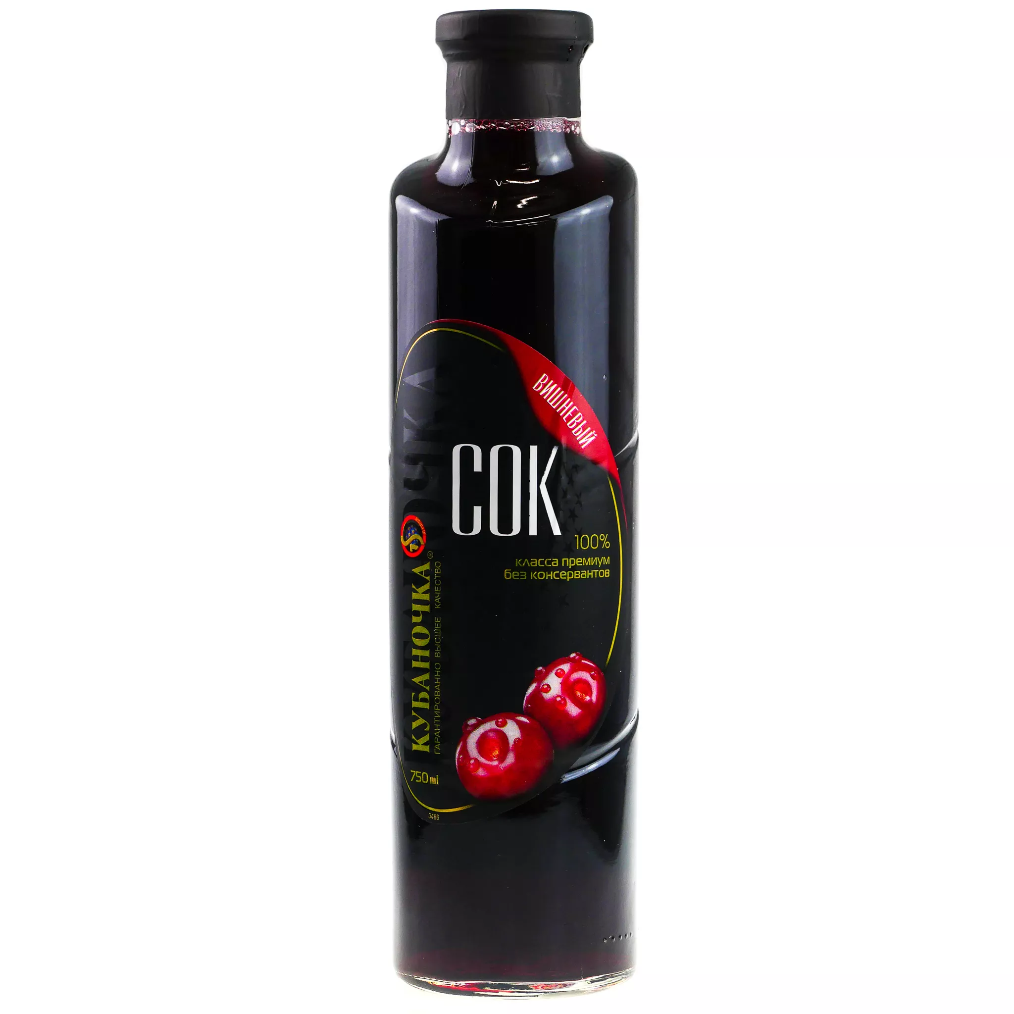 Кубаночка Вишневый с/б 0,75 л. Сок восстановленный