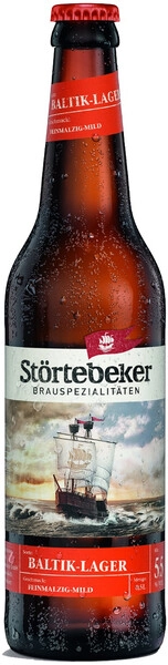 Штёртебекер Балтийский Лагер 0,5 л. бут. 5,5%  Пиво темное непастериз. нефильтров. неосветл. ячмен. 