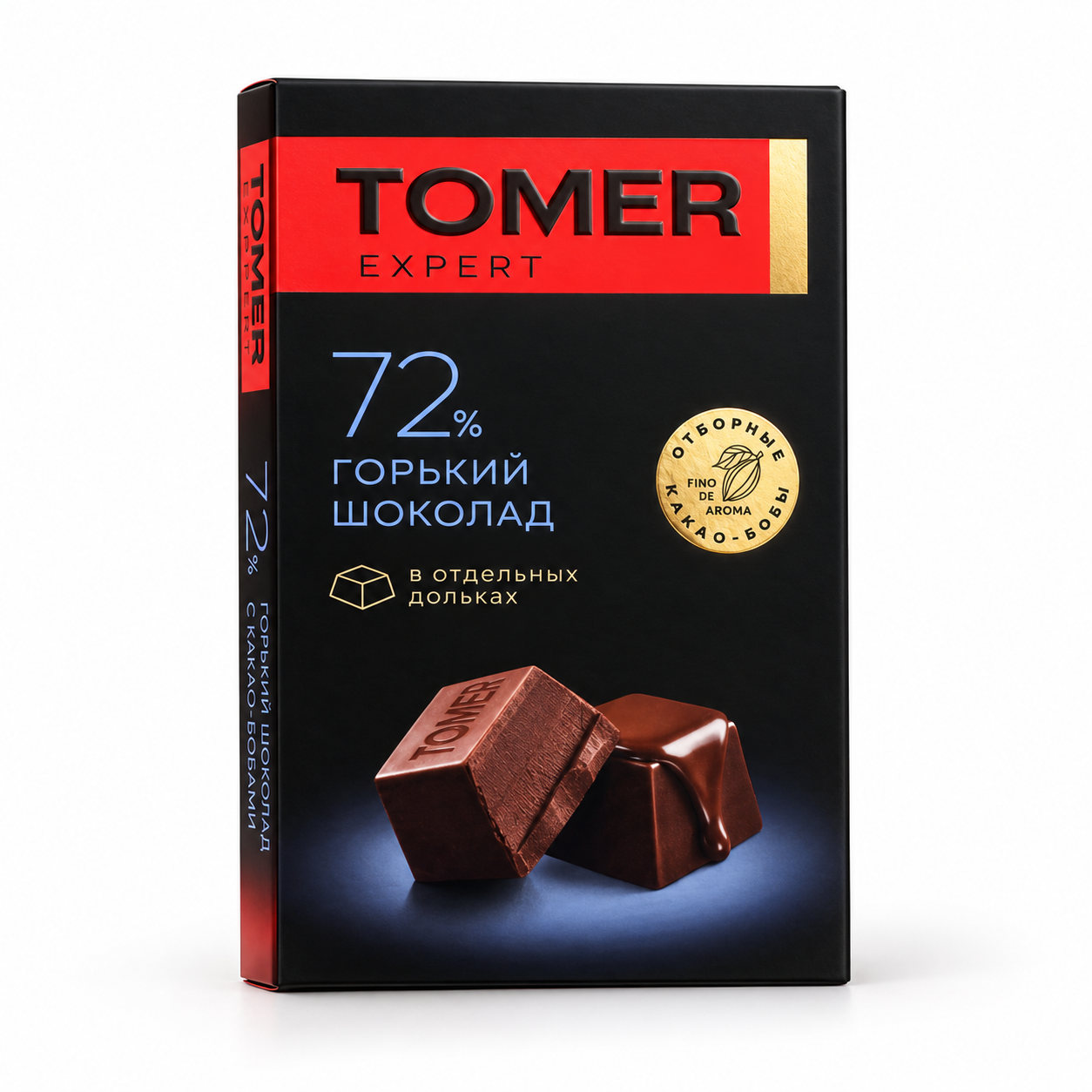 томер горький шоколад эксперт 72% 70 гр. картинка