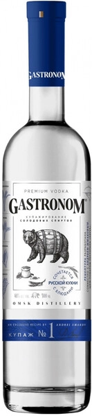 Гастроном Купаж №1 Классический 0,5 л. 40% Водка 