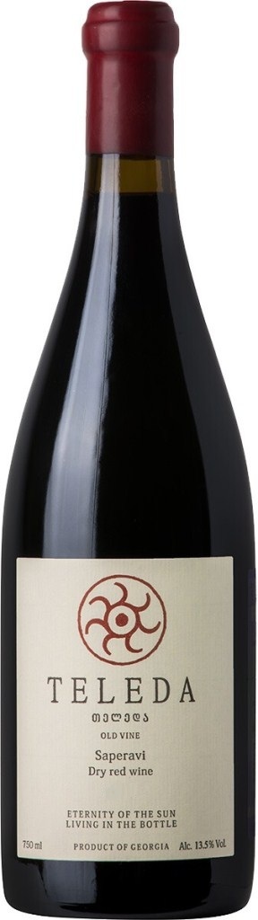 Теледа Саперави столовое красное сухое 13,5%  0,75л Вино