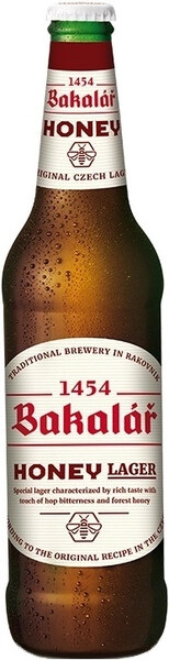 Бакалар медовый специальный 0,5 л. бут. 5,8% Напиток пивной