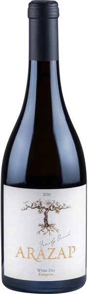 Аразап Кангун сухое белое 0,75 л. 11% Вино сортовое выдержанное
