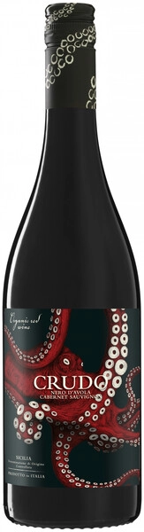 Маремагнум Крудо Неро д'Авола Каберне-Совиньон полусухое красное 0,75 л. 14% Вино ЗНМП рег. Сицилия