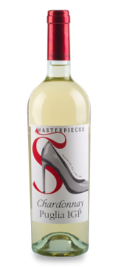 Мастерпайсез Шардоне Пулия полусухое белое 0,75 л. 12% Вино сортовое ординарное
