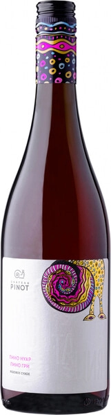 Шато Пино Гравитация Пино Нуар-Пино Гри розовое сухое 0,75 л. 12,5% Вино российское с ЗГУ