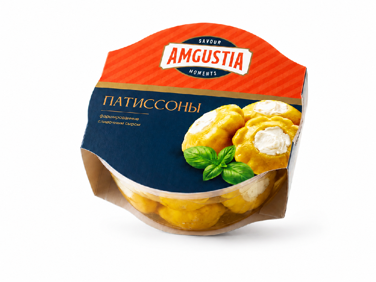 патиссоны фаршированные сливочным сыром амгустия 220 г. картинка