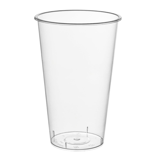 Стакан 500 мл прозрачный глянцевый 1 шт.