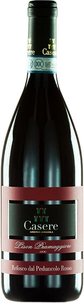 Казере Рефоско даль Педунколо Россо Лизон Прамаджоре регион Лизон Прамаджоре (Венето) красное сухое 0,75л 12% Вино ЗНМП