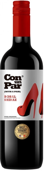 Утиель-Рекена Кон Ун Пар Бобаль – Шираз сухое красное 0,75 л. 12,5% Вино