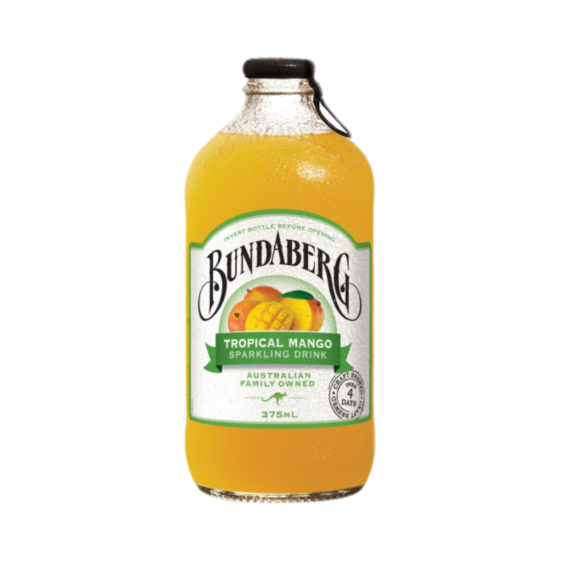 Лимонад Бандаберг Тропический Манго 0,375 л. Напиток безалкогольный газированный