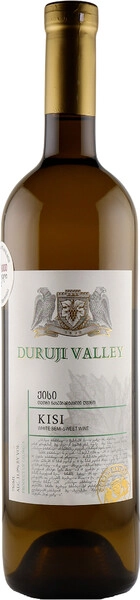 Дуруджи Велли Киси полусладкое белое 0,75 л. 12,5% Вино ординарное сортовое Корпорации Киндзмараули