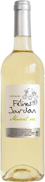 Фелин Журдан Мюска сек Кото де Бессий ИГП 2018 сухое белое 0,75 л. 13,5% Вино ЗГУ региона Лангедок-Руссильон