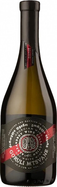 Коллекция вин Александрова Горули Мцване белое сухое 0,75 л. 12% Вино столовое 