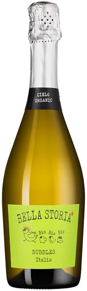 Био Био Бабблс Вино игристое брют белое 0,75 л. 11%