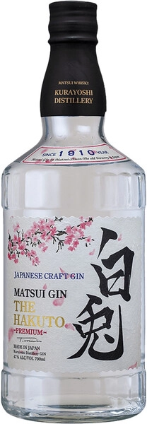 Мацуи Джин Зе Хакуто Премиум 0,7 л. 47% Джин