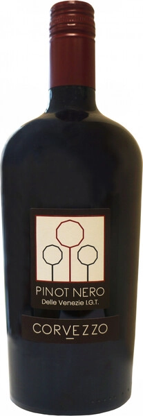 Корвеццо Пино Неро Тревенецие ИГТ сухое красное 0,75 л. 13% Вино сортовое выдержанное