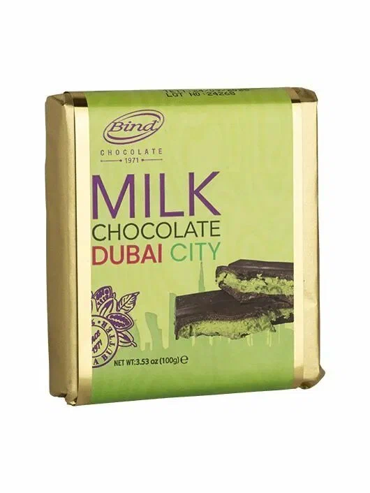 Байнд Шоколадная плитка Дубай 100 г.