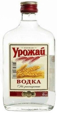 Урожай на расторопше 0,1 л. 40% Водка